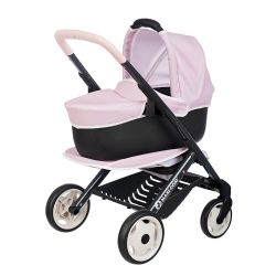 SMOBY - MAXI COSI - POUSSETTE LANDAU 3-EN-1 ROSE
